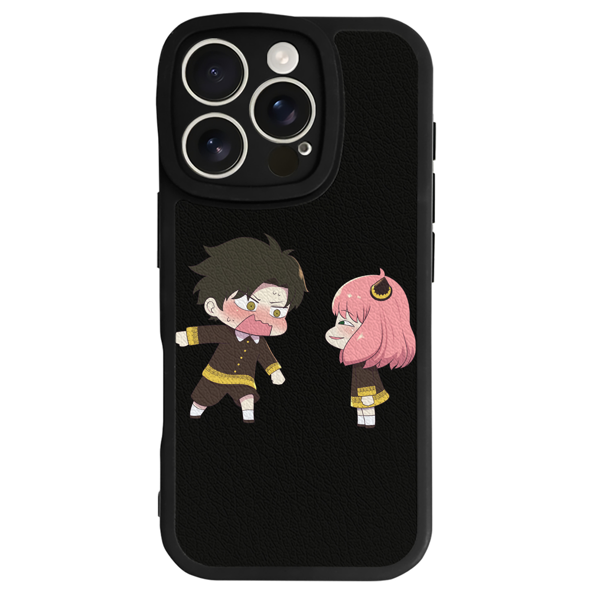 （画像用） SPY×FAMILY间谍家家酒 【iPhone 16シリーズ対応】シリコンスマホケース（レザー調） 材質：シリコン